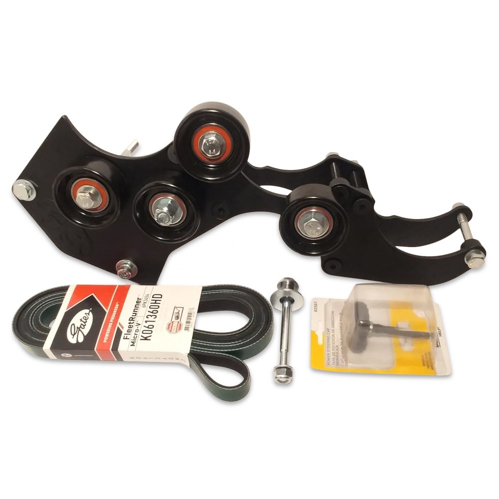 20002012 GM 4.8, 5.3, 6.0, 6.2 Quad Alternator Bracket Alternator